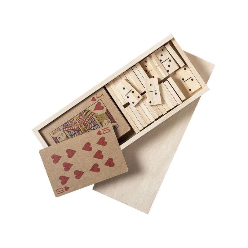 Set de jeu de carte et domino