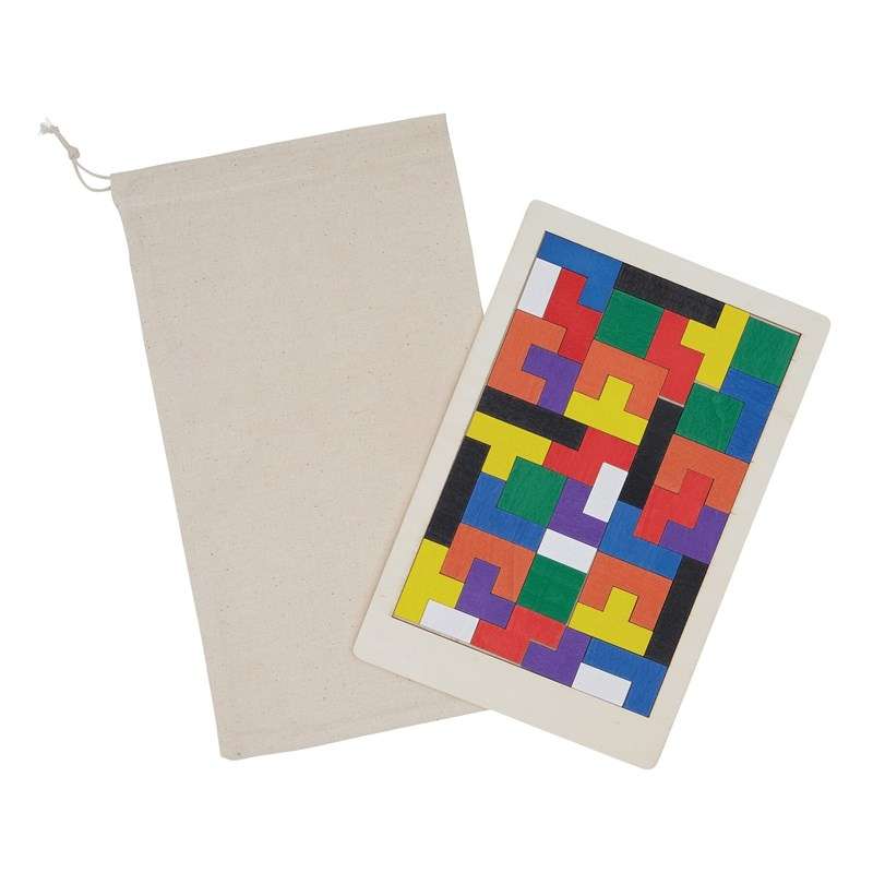 Puzzle éducatif en bois